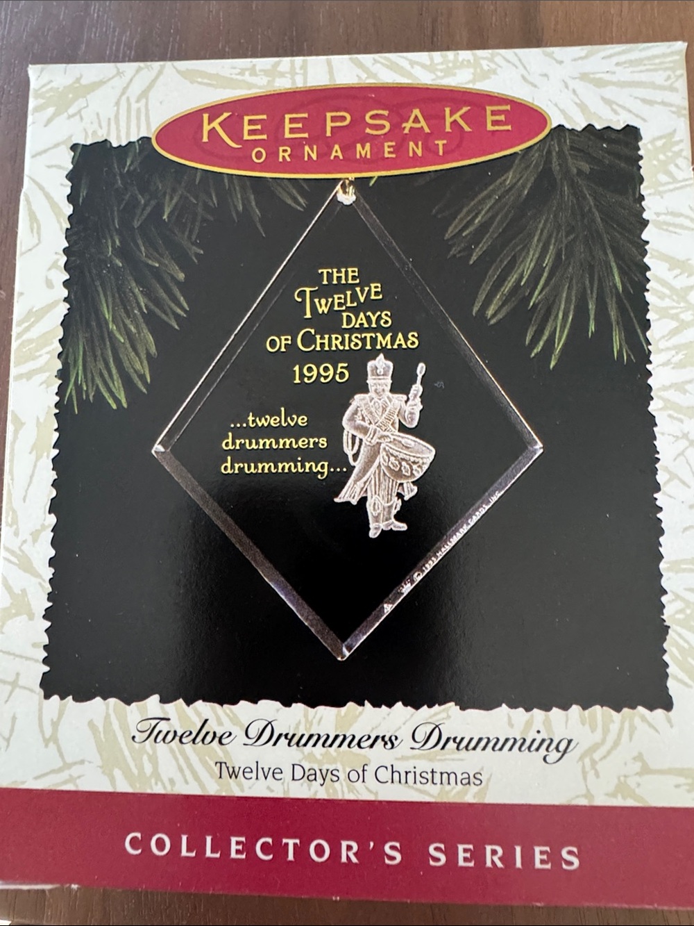 Hallmark Twelve Days of Christmas Acrylic Ornament : Twelve Drummers Drumming